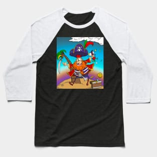 Pirate treasure Baseball T-Shirt